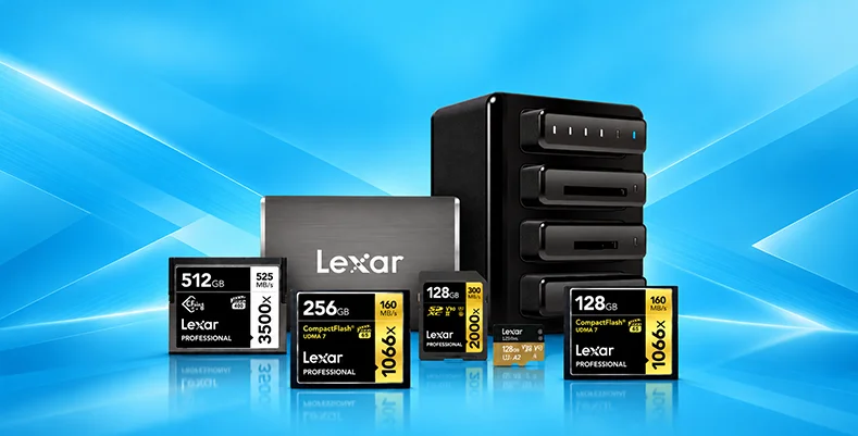 Lexar storage products supplier in Dubai